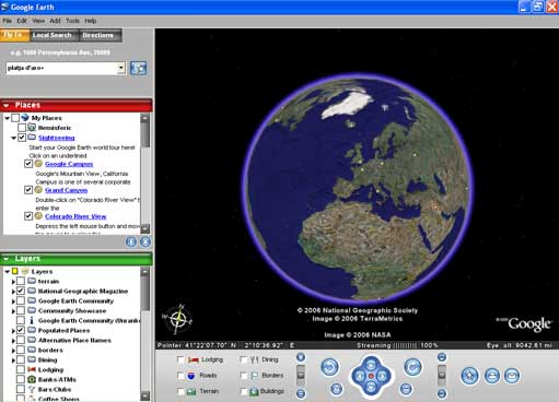 Google Earth - spacer do złudzenia prawdziwy