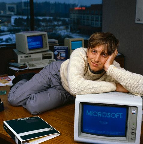 Bill Gates w 1983 roku