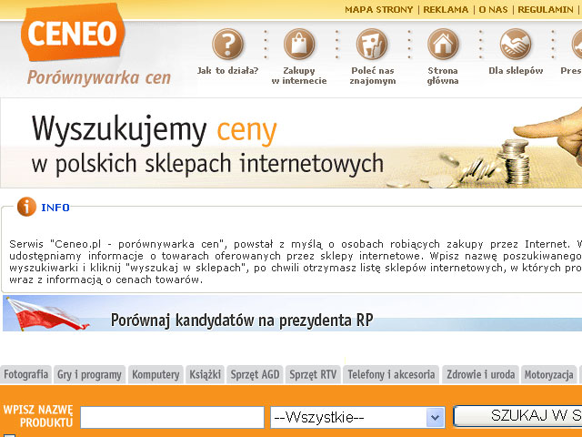 Ceneo najlepszą porównywarką cen