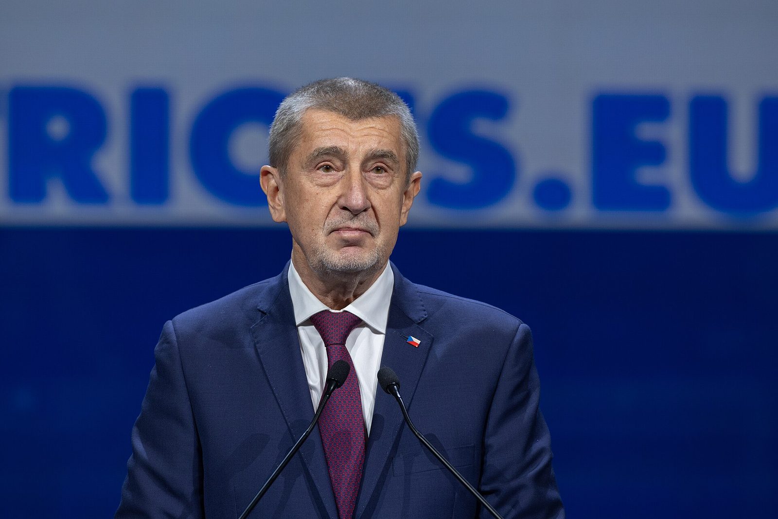 Andrej Babiš, luty 2025 r. Czeski premier potwierdził ocenę Tuska, ale nie podał szczegółów. Fot. Vox España / Wikimedia Commons, CC0